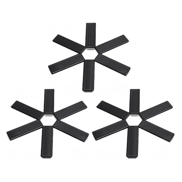 Salvamanteles plegable creativo resistente al calor para mesa de comedor, protector de encimera de cocina, tapete protector que ahorra espacio