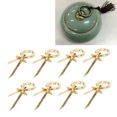 thumbnail image 1 of Antique  Pulls, Small 8 Set Beautiful Appearance Cabinet  Pull  For Wardrobes For Drawers, 1 of 8