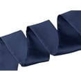 thumbnail image 4 of Bufanda flaca de mujer Color sólido Bufandas largas puras Pañuelo para el cuello Azul marino 196*5cm/77.17*1.97 inches(L*W), 4 of 5
