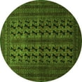 thumbnail image 1 of Ahgly Company Indoor Round Persian Green Traditional Area Rugs, 6' Round, 1 of 1