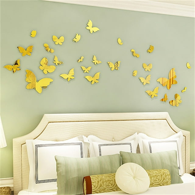 Decoraciones de Pared para la Sala de Estar Creativas Y Hermosas Pegatinas de Pared de Ojos, Pegatinas de Pared Voladoras Murales de Arte de Bricolaje, Casa, Dormitorio, Decoración de la Sala de Estar