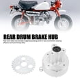 thumbnail image 3 of Buje De Freno De Rueda Trasera, aleación De Aluminio Ligero, Buje De Freno De Tambor Trasero De 8 Pulgadas, Frenado Más Suave Para Monkey Bike Z50 Z50R Z50A, 3 of 7