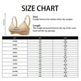 thumbnail image 2 of Women Seamless Front Closure Bra Sexy Push Up Brassiere Wire Free Bralette, 2 of 2