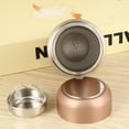 thumbnail image 4 of Bewildely Frasco de vacío de 350ML, botella portátil, taza aislada de acero inoxidable, tazas aislantes inferiores antideslizantes para suministros de Teteras Plata Bewildely HA071532-04, 4 of 6