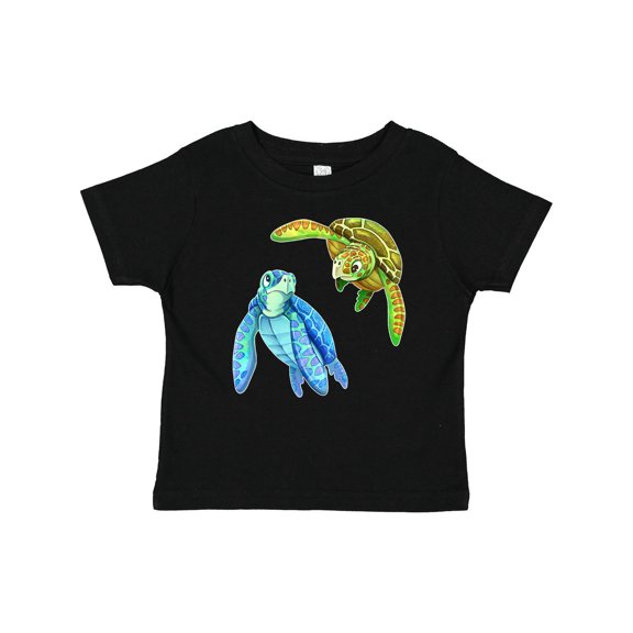 Inktastic Sea Turtles Swimming Together Boys or Girls Baby T-Shirt