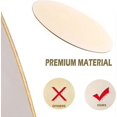 thumbnail image 3 of 4 Pieces 12 Inch Unfinished Wood Circles Round Wood Slices for DIY Crafts, 3 of 5