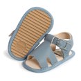 thumbnail image 6 of Coduop Toddler Baby Girl Boys Sandals Solid Soft Rubber Sole Shoes Prewalker, 6 of 9