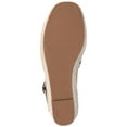 thumbnail image 5 of Journee Womens Crisie Ankle Strap Espadrille Wedge Sandals, 5 of 9