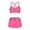 Hot Pink, variant on Kmdttou Clearance Under 5$!Swimsuits for Women Bikini Print Strappy Back Set Two Piece Swimsuits Swimdress Swimwear on Clearance!