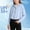 Blue a, variant on Girls UPF 50+ Sun Protection Jacket, Quick Dry Lightweight Breathable Hooded Zip Up Fashion Clothes for Outdoor Gray Size 9-10