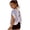 Purple, variant on enyan Shirts for Teens Girls Girls T Shirts Ruffle Short Sleeve Ruched Knot Side Tunic Blouse Summer Tee Tops,Blue,9-10 Years