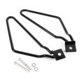 thumbnail image 2 of Qiilu Soporte para alforjas 1 par de soportes de montaje para alforjas de motocicleta aptos para XL883/1200 HD1450/1584 ANGGREK Otros, 2 of 7