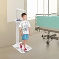 thumbnail image 4 of Digital Physicians Scale 440lbs/200kg Capacity Digital Medical Scale 80-195cm Multifunction Physician Medical Body Weight Scale Height and Weight Scale, 4 of 5