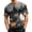 A002-Blue, variant on Mens Halloween Costume Halloween Tshirts Round Neck Short Sleeve Pumpkin Ghost Funny Graphic Print Halloween Tees