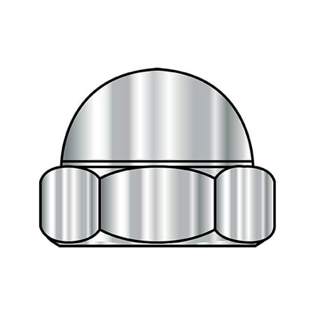 

6-32 Low Crown Hex Cap Nut 18 8 Stainless Steel 1 Piece (Pack Qty 500) BC-06NC188