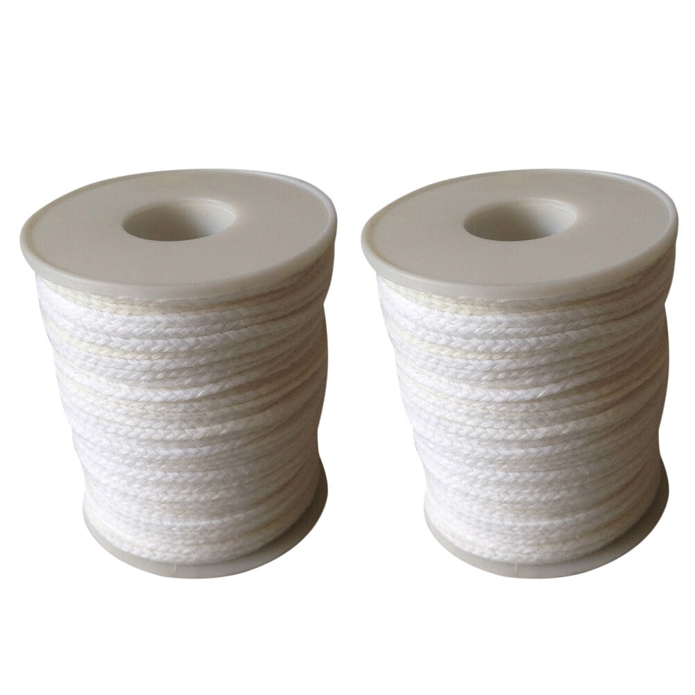Candle wick 2 Roll 61m 24 Strand Smokeless Cotton Candle Wick DIY