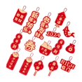 thumbnail image 2 of 16 piezas de adornos colgantes de bonsái para Año Nuevo chino 2024, decoración del hogar para fiestas Estilo B, 2 of 9