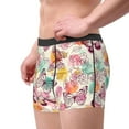 thumbnail image 3 of Kdxio Men's Boxer Briefs with Butterflies and Roses Print - Comfortable and Breathable Underwear for Everyday Wear, 3 of 7