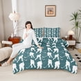 thumbnail image 4 of Homewish Teens Gamer Ice Hockey 3 Pieces Queen Comforter Set,Sport Theme Ultra Soft Bedding Sets,Ball Gamer Bedding Comforter Set,Super Cozy Room Decor,Reversible, 4 of 8