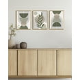 thumbnail image 5 of SHENIFY Boho Wall Art Botanical Modern Decor Minimalist Bohemian Abstract Geometry Prints Living room 11x14in3pcs Neutral Framed, 5 of 7