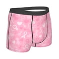 thumbnail image 3 of Fotbe Breast Cancer Awareness Men’s Total Support Pouch Boxer Briefs, X-Temp Cooling, Moisture-Wicking Underwear, Regular, Long-leg and Trunk-Large, 3 of 9
