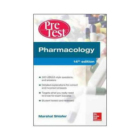 Pharmacology PreTest Self-Assessment and Review Pharmacology PreTest Self-Assessment and Review