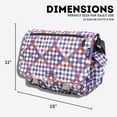 thumbnail image 2 of J World Boys Terry 15" Messenger Bag For School And Travel, Checkmate, 2 of 8