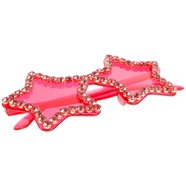 Funky Spider Web Octagon Rimless Gothic Halloween Party Sunglasses Gold ...