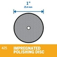 thumbnail image 3 of Dremel 425-02 Emery Impregnated Polishing Wheel, 3 of 3