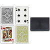 Trademark Poker Arrow Black And Gold KEM Cards Narrow Standard 2pk
