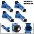 thumbnail image 1 of 4pcs Dark Blue 565cc Fuel Injectors 16611AA720 For WRX / STI 16611-AA720 2.5L, 1 of 7