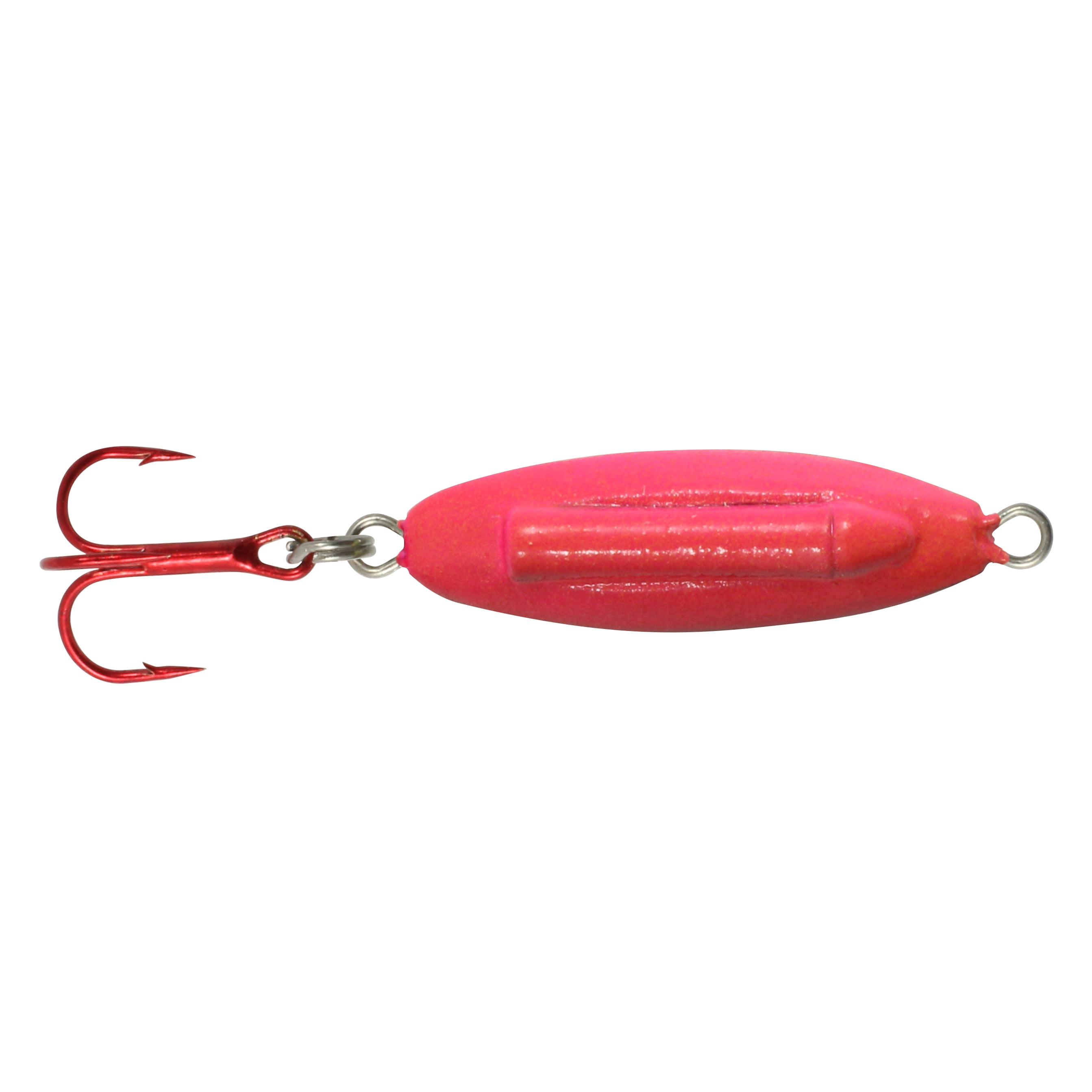 Northland Tackle Buck Shot Rattle Spoon, Freshwater, Super-Glo Redfish