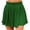 Green, variant on Elainilye Fashion Pleated Skirt Summer Casual Comfy Solid Color Going Out Vacation Pleated Skirt,Red
