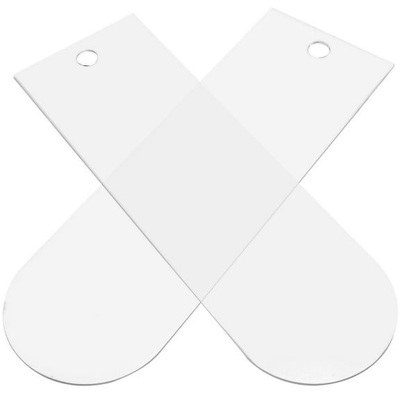 WEAVILUX Gloves Sock Hanger Sock Hanging Prop Acrylic 2Pcs