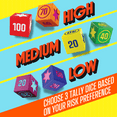 thumbnail image 3 of Tally Up! Fast-Paced Push Your Luck Dice Game, Family and Party Game for Kids and Adults, 2–10 Players, Ages 8+ (Walmart Exclusive), 3 of 8