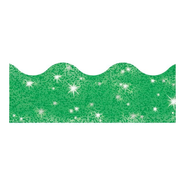 TREND Débardeurs - Ruban Décoratif - - Vert Scintillant - non-permanent
