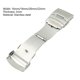 thumbnail image 2 of Watch Buckle Universal Double Press Stainless Steel Watch Safety Folding Clasp for Watchmaker, 2 of 5