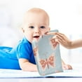 thumbnail image 4 of Coolnut 3 PCS Butterfly Eyes Retro Baby Muslin Washcloths, Grunge Face Towel Burp Cloths Ultra Soft Absorbent Cotton Bath Wipes Towels for Newborn Boys Girls, 4 of 6