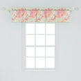 thumbnail image 2 of Ambesonne Pastel Window Valance, Spring Flowers and Herbs, 54" X 12", Multicolor, 2 of 3