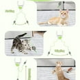 thumbnail image 4 of Interactive Cat Toy for Indoor Cats Automatic Self-Play Toy for Kitty USB Rechargeable Door Frame Hanging Cat Toy,Door Hanging Auto-Rebound Cat Toy, Retractable Kitten Teaser, 4 of 11