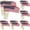 Pink 72PCS, variant on LKWLPD Super Tough American Flag | 8 x12 inch Outdoor USA Flag | 24" Durable Wooden Stick with Spear Tip & Stars | Heavy Duty Most Durable Cloth US Stick Flag | 12 Pack