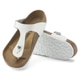 thumbnail image 5 of Birkenstock Gizeh Leather Sandal, 39, White, 5 of 6