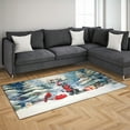 thumbnail image 3 of Merry Christmas Great Dane Enjoys Woofmas Winter Xmas Holiday Indoor Rug Danes Dog Lover Gifts Carpet Living Bed Room Sofa Home Decor - 02022, 3 of 5