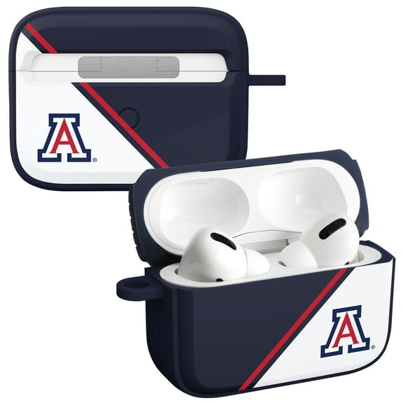 Arizona Wildcats Champion Series HDX Case Cover Compatible with Apple AirPods Pro 1 & 2 by Affinity Bands