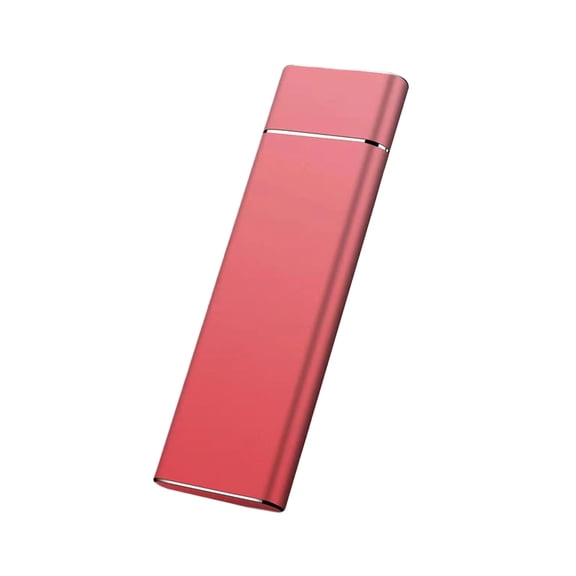 Unidad USB móvil Cateissary SSD de 2 TB Electrónica Rojo 2TB