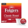 thumbnail image 4 of Folgers Classic Roast, Medium Roast Coffee, Keurig K Cup Pods, 48 Count Box, 4 of 12