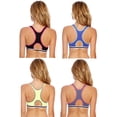 thumbnail image 2 of Just Intimates Racerback Sports Bra / Bras for Women (Pack of 4) (34B), 2 of 2