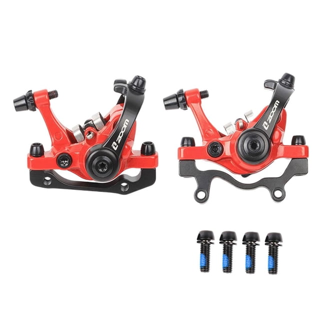 Pinza de Freno de Disco de Bicicleta de Aleación, Pinza de Freno Trasero de Montaña de Engranaje Fijo, Piezas de Equipo de Reparación de Rojo Trasero Baoblaze Pinza de freno de bicicleta