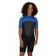 thumbnail image 2 of Regatta - Traje de Neoprene Shorty para Niños/Niñas (Negro, Azul Náutico), 2 of 6