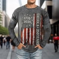 thumbnail image 4 of CHENge 250th Anniversary USA Shirt 250th Anniversary Shirt Patriotic July 4th T-Shirt – 1776-2026 Long Sleeve O-Neck T-Shirt, 4 of 5